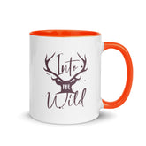 "Into the Wild" Colorful Camping Mug